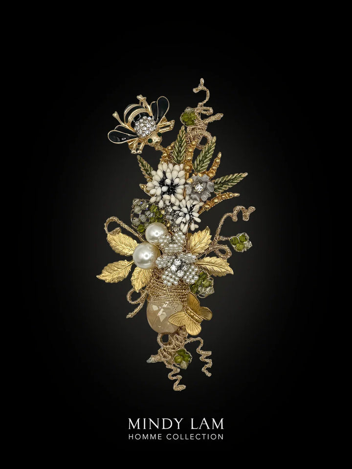 Bouquet from the Garden Lapel Pin