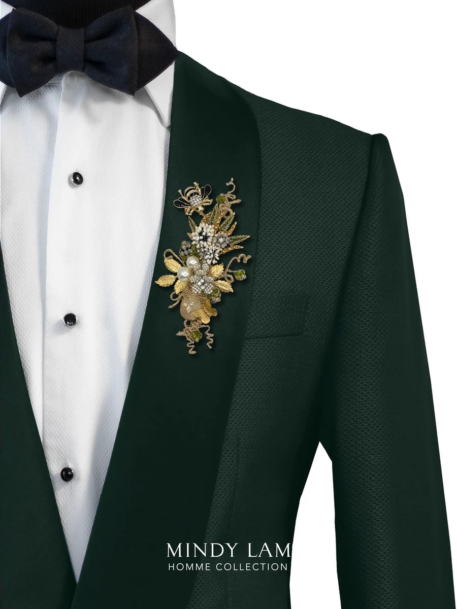Bouquet from the Garden Lapel Pin