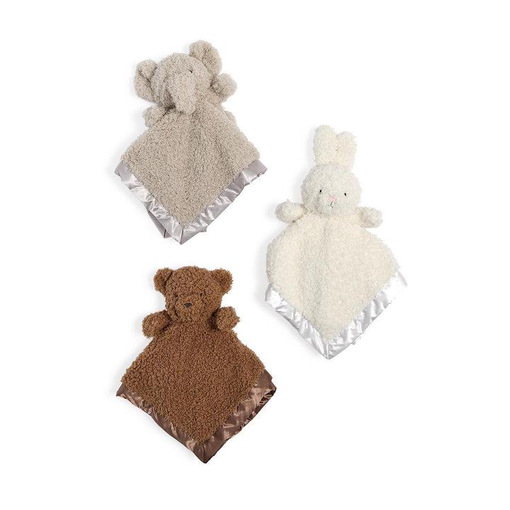 Chenille Animal Baby Lovey – Bear, Bunny or Elephant