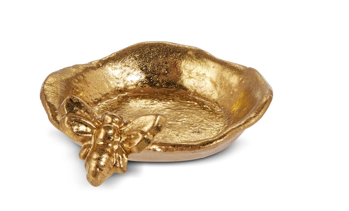 Gold Woodland Trinket Dishes, Set/2