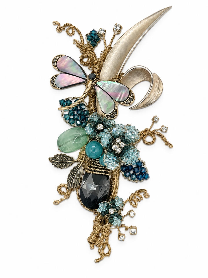 Dragonfly and Whimsy Lapel Pin