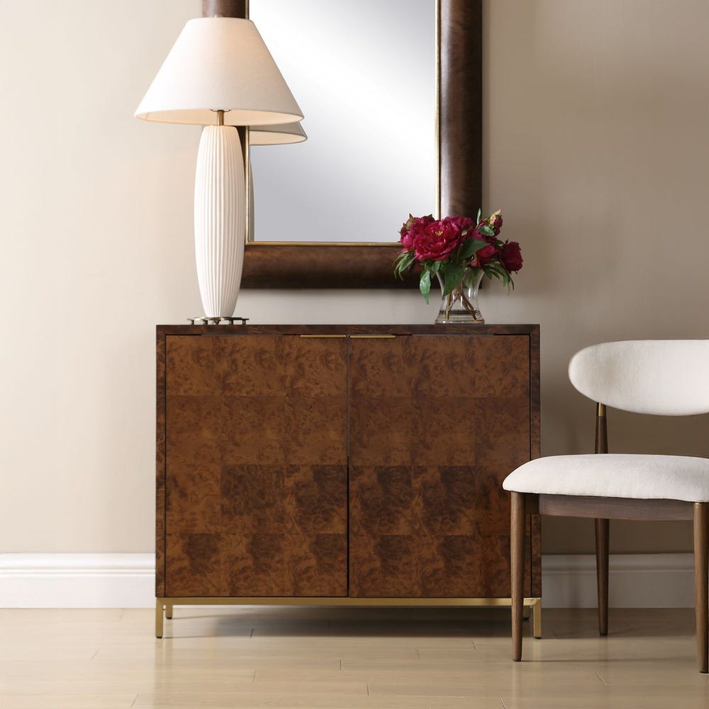 The Torino Burl Cabinet