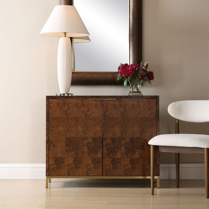 The Torino Burl Cabinet
