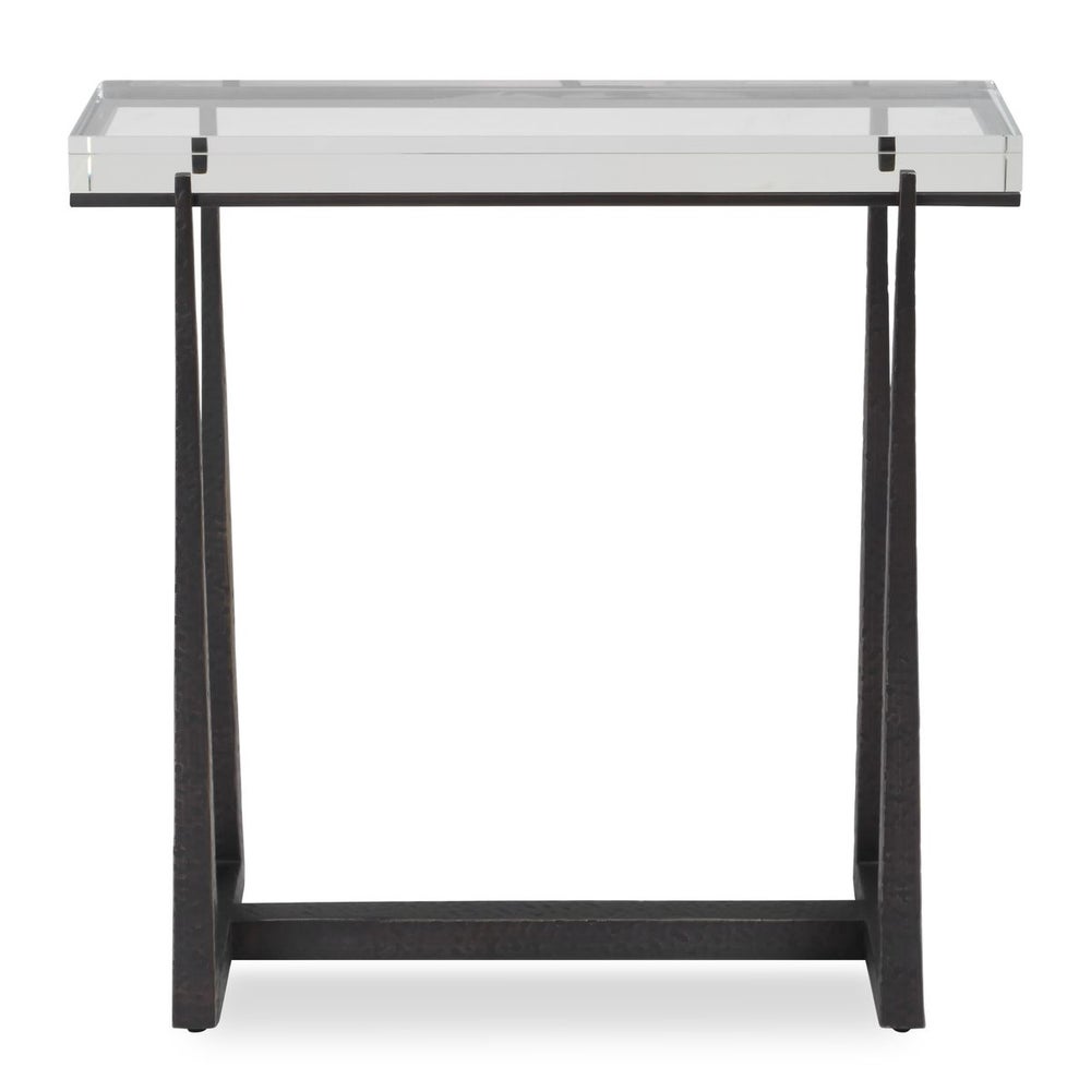 Narrow Crystal Accent Table