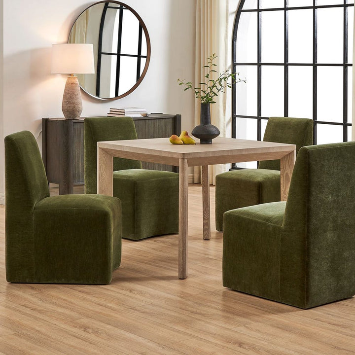 Quadrant Parquet Game Table