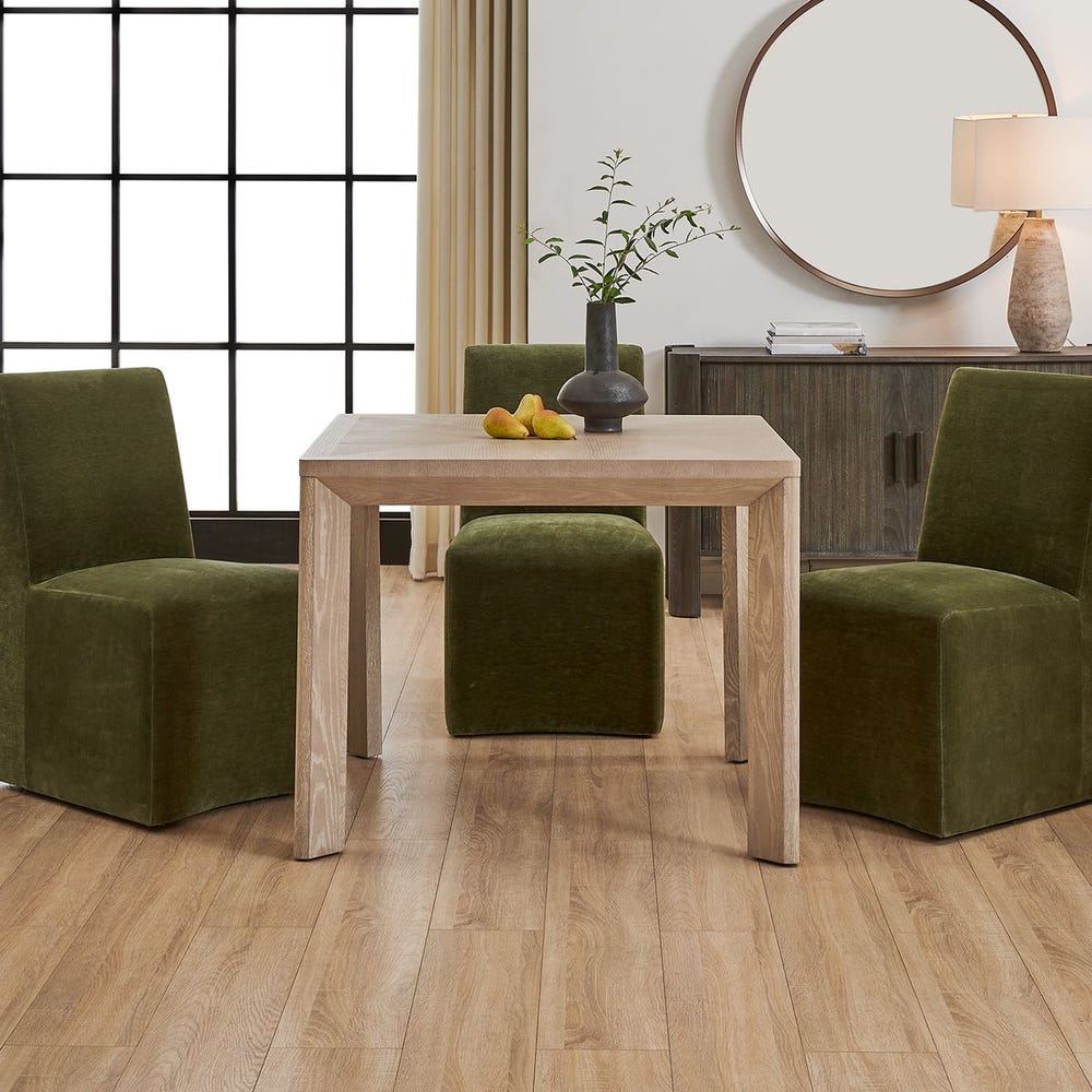 Quadrant Parquet Game Table