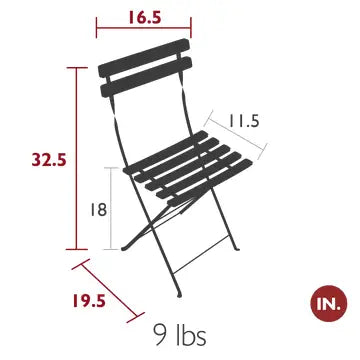 French Bistro Folding Chair