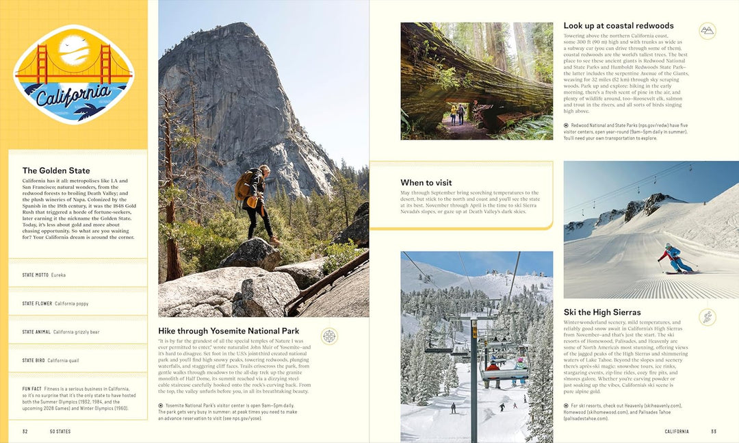 50 States The Ultimate Travel List: The Best Things to See and Do in Every State