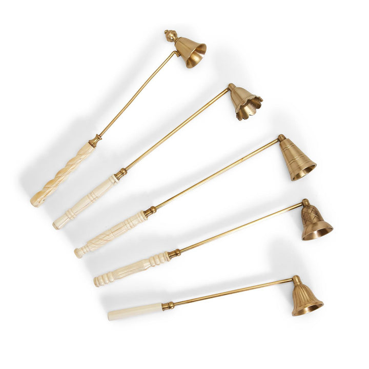 Gold & Bone Candle Snuffer