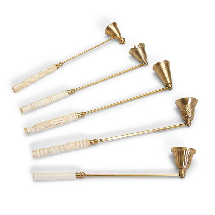Gold & Bone Candle Snuffer