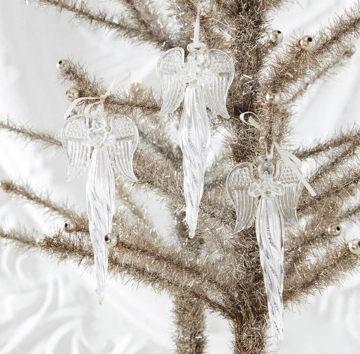 Glass Angel Ornament