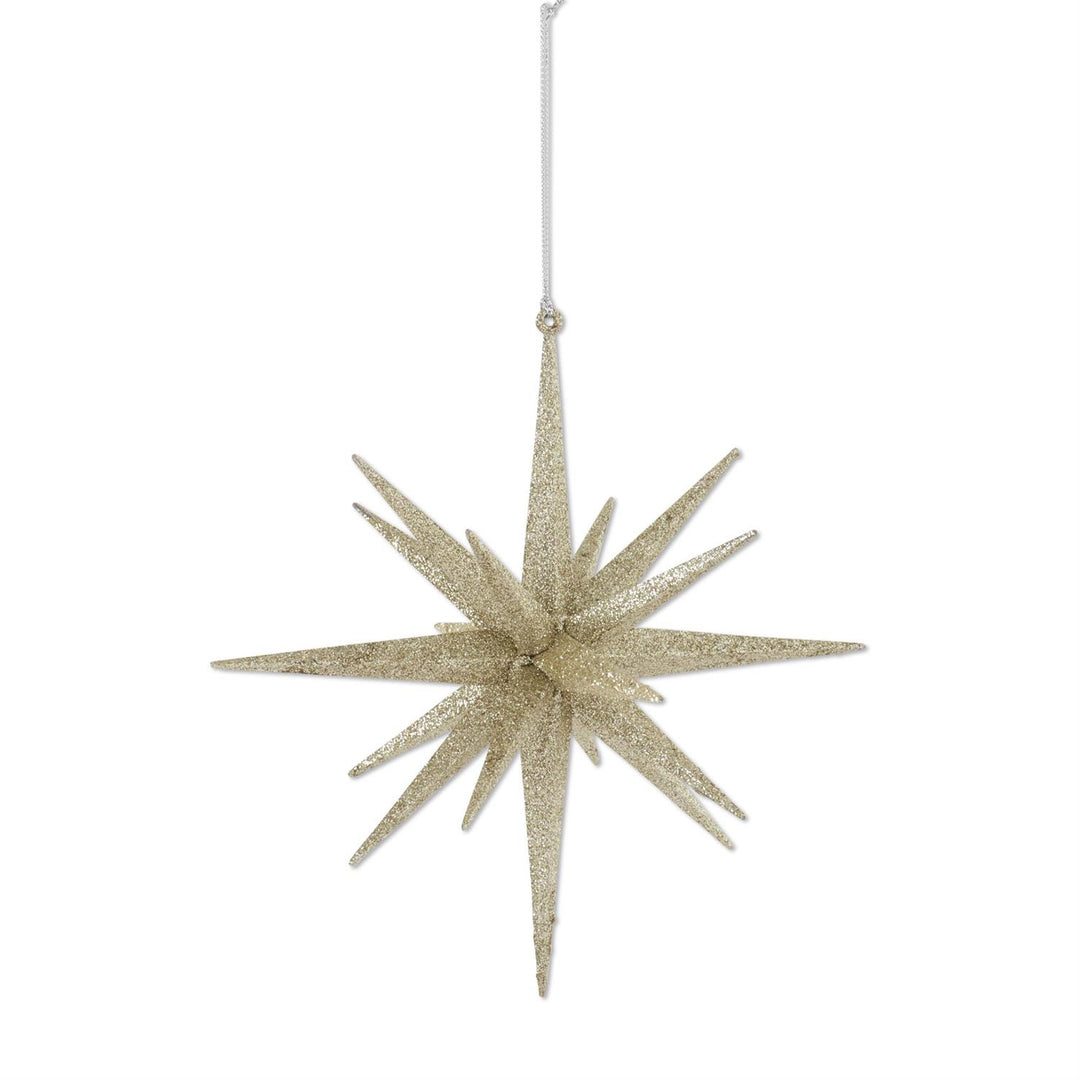 18-Point Glitter Star Ornament