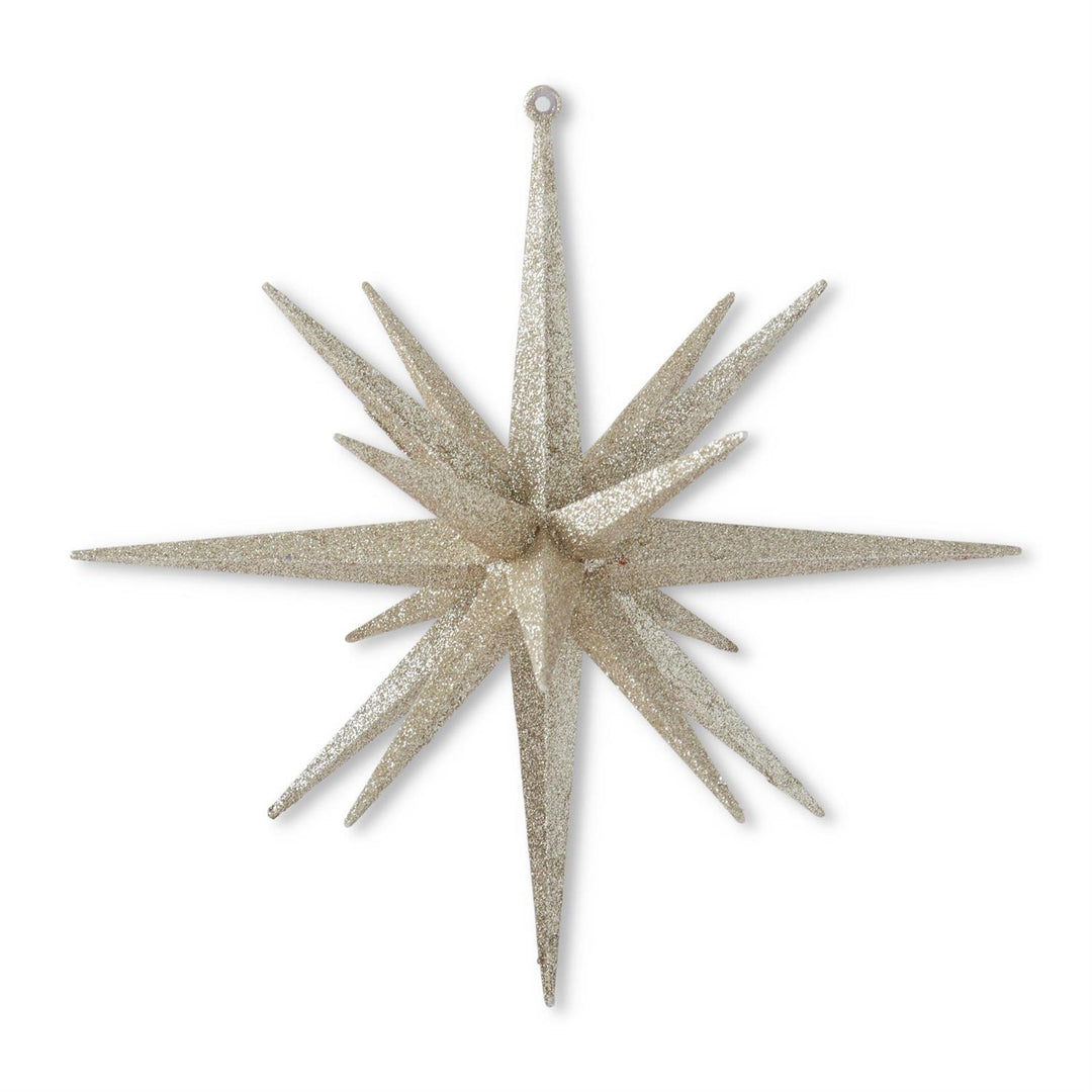 18-Point Glitter Star Ornament