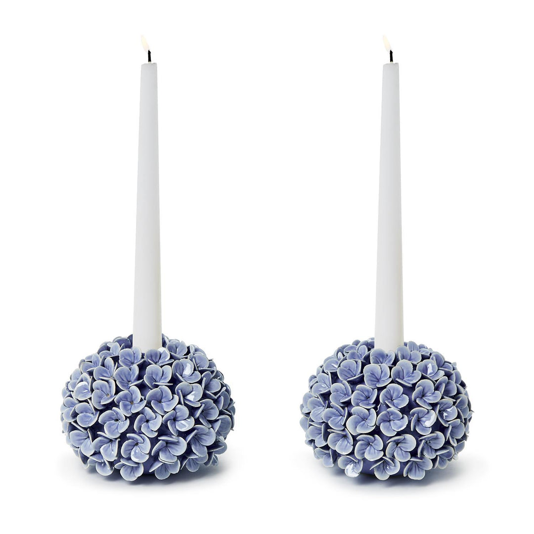 Hydrangea Flower Bud Vase or Candle Holder