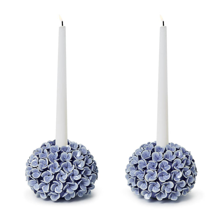 Hydrangea Flower Bud Vase or Candle Holder