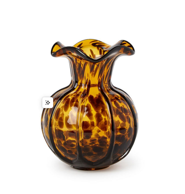 Ruffled Tortoise Vase