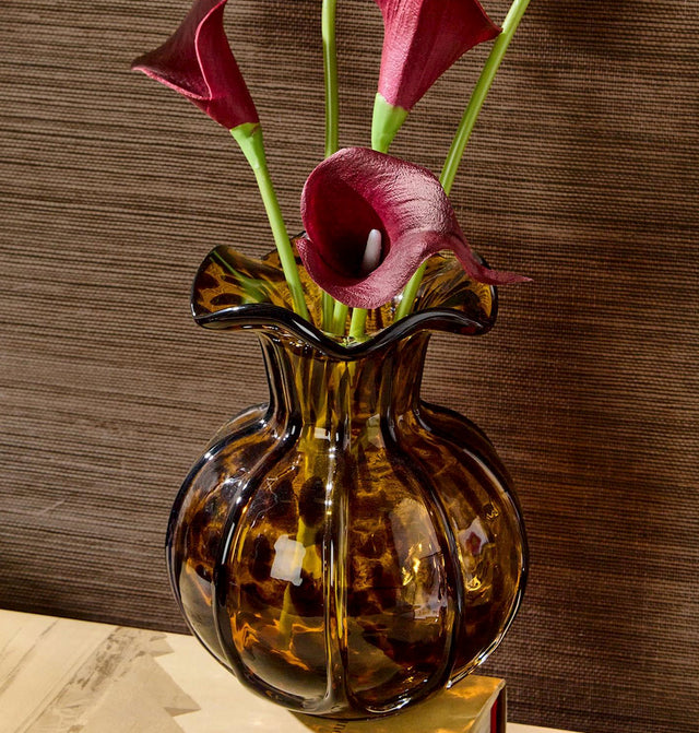Ruffled Tortoise Vase