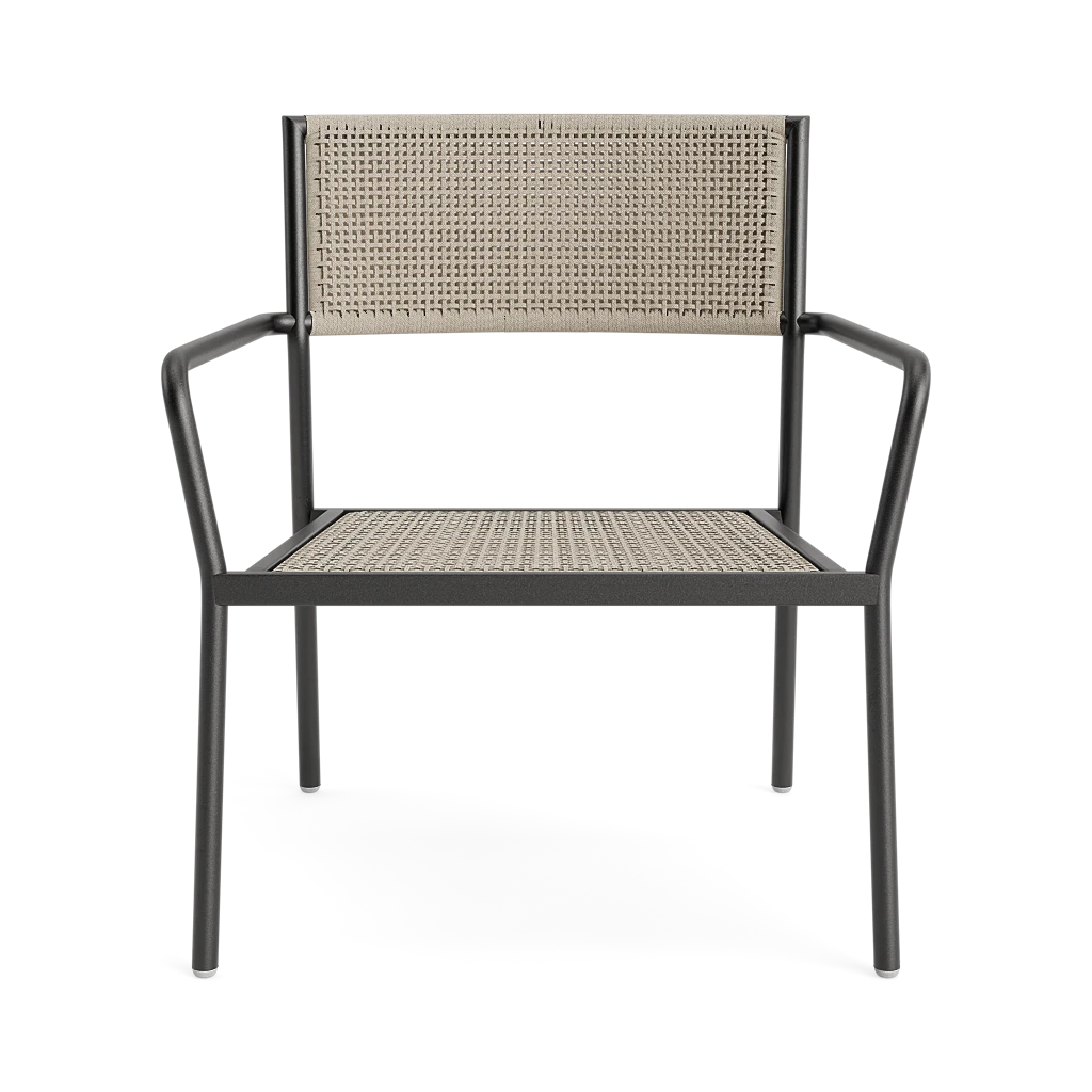 Lisbon Woven Stacking Lounge Chair