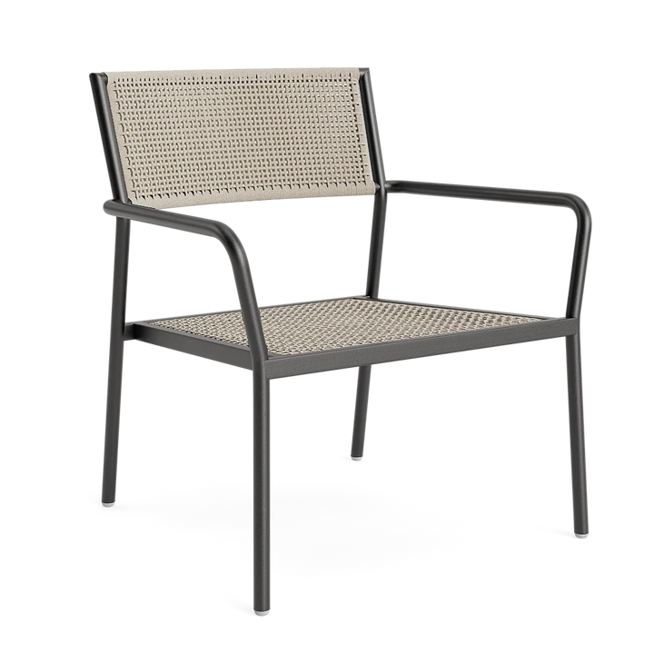 Lisbon Woven Stacking Lounge Chair