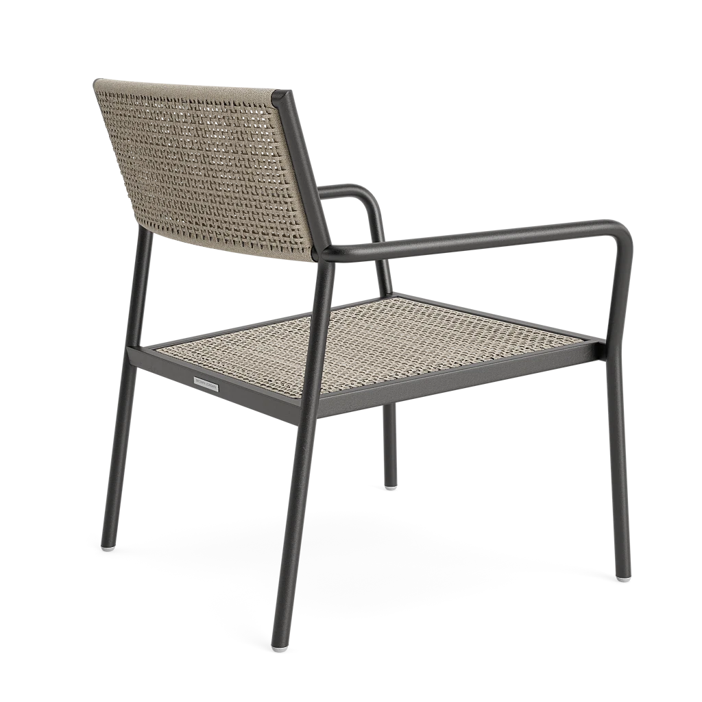 Lisbon Woven Stacking Lounge Chair