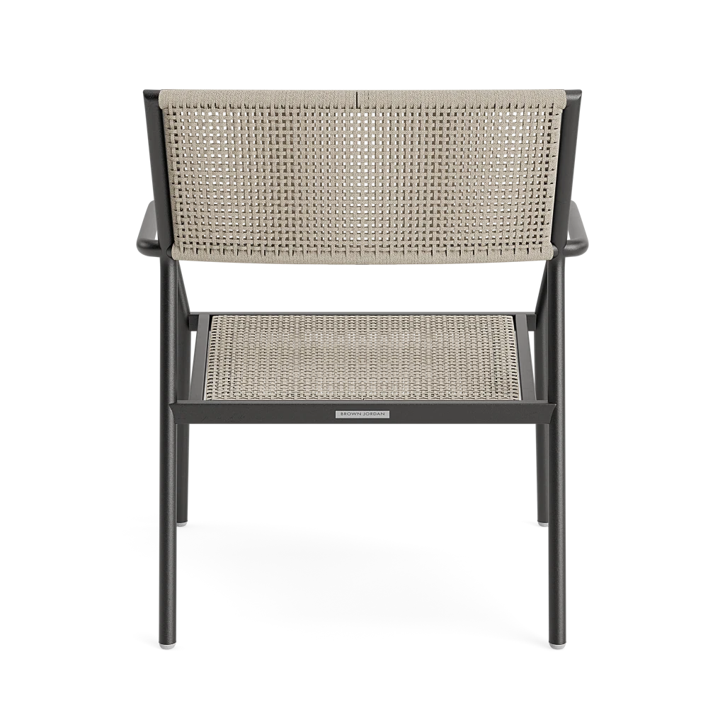 Lisbon Woven Stacking Lounge Chair