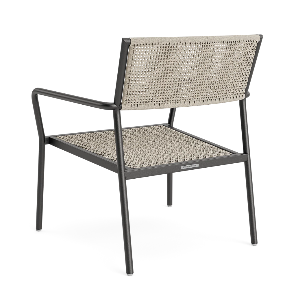 Lisbon Woven Stacking Lounge Chair