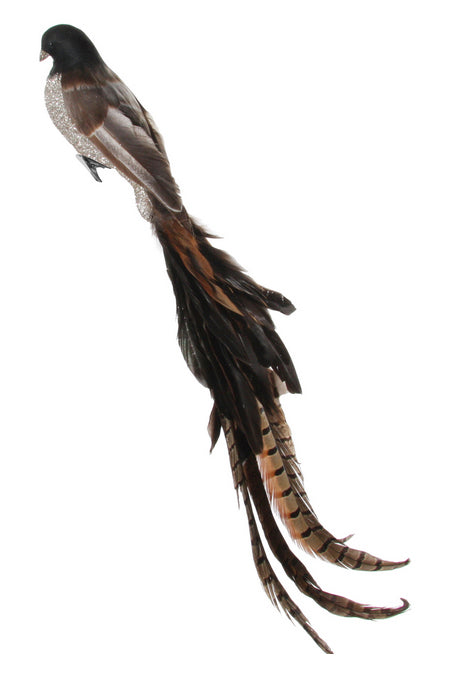 Feathered Clip-On Bird Ornaments