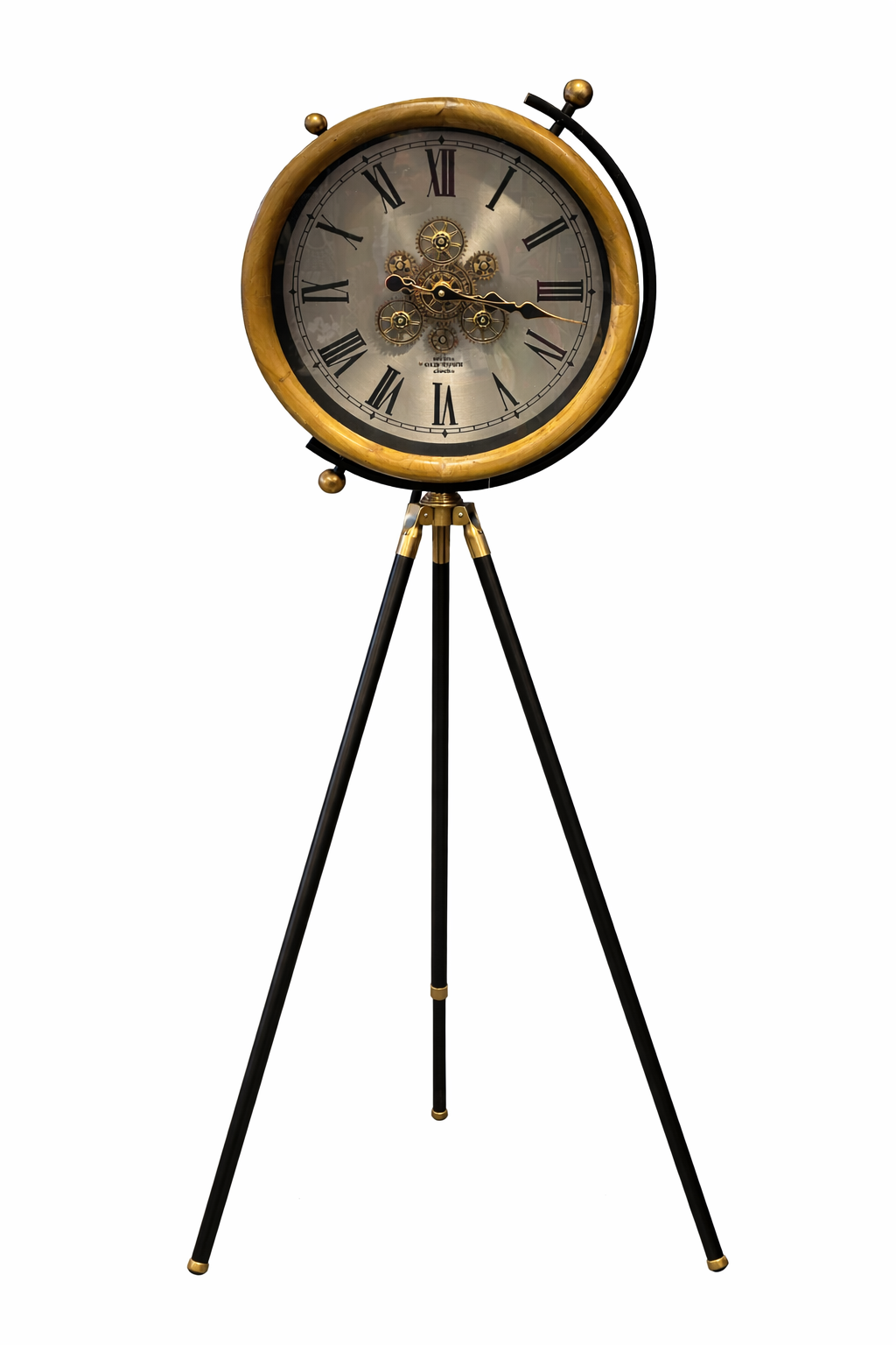 Aurora Tripod Gear Floor Clock