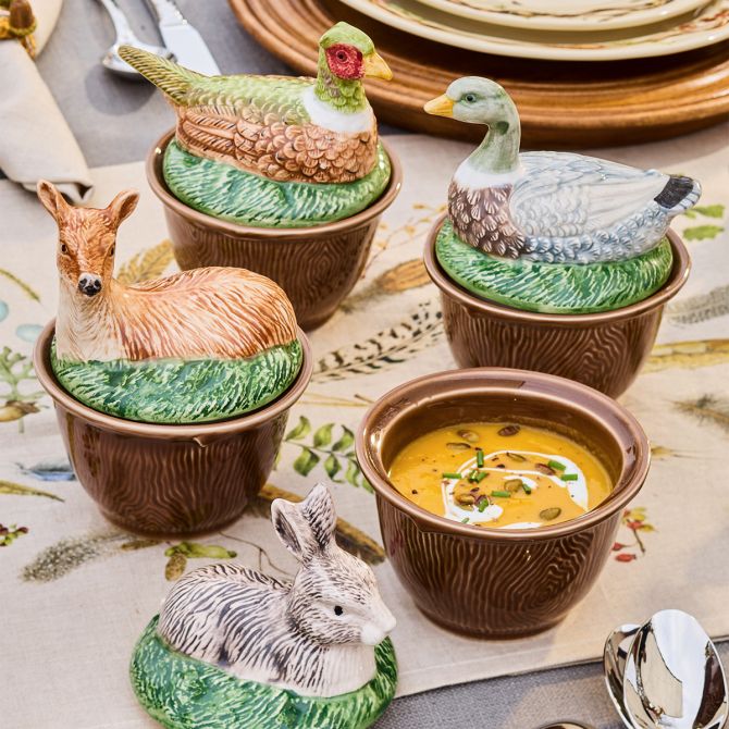 Forest Walk Bowl with Lid
