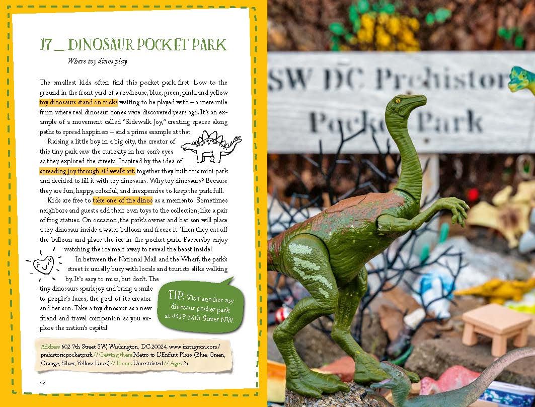 111 Places for Kids in Washington DC that You Must Not Miss