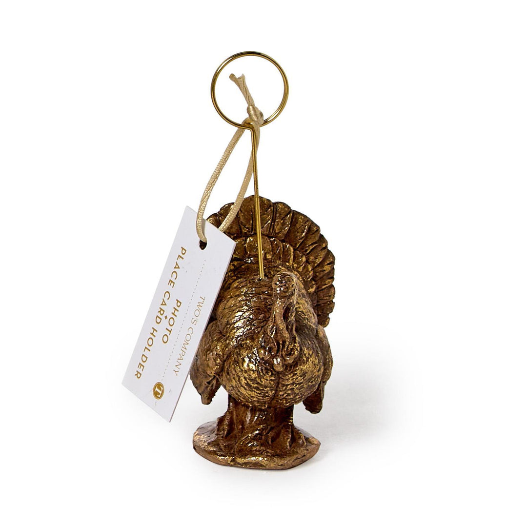 Turkey Place Card/Photo Holder, Set 2