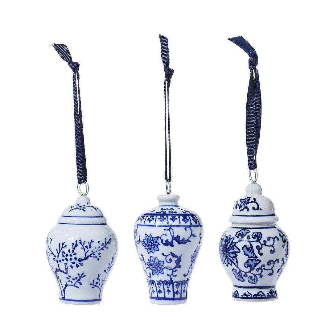 Blue & White Ginger Jar Ornament