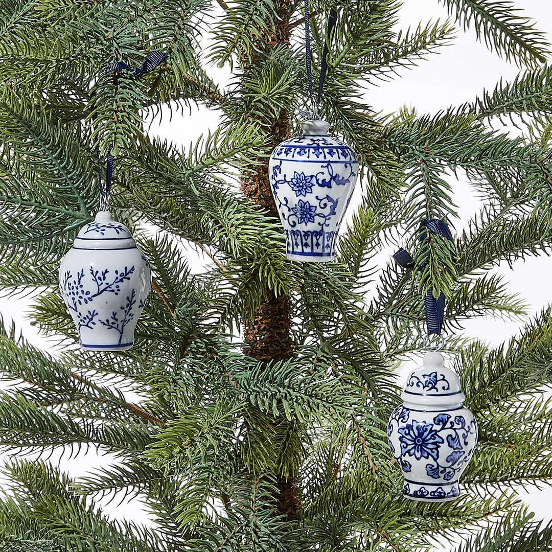 Blue & White Ginger Jar Ornament