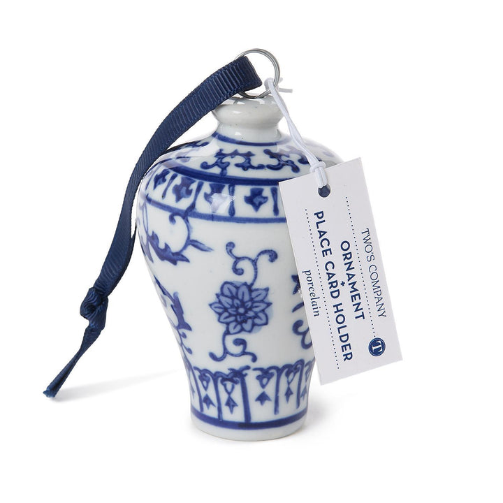 Blue & White Ginger Jar Ornament