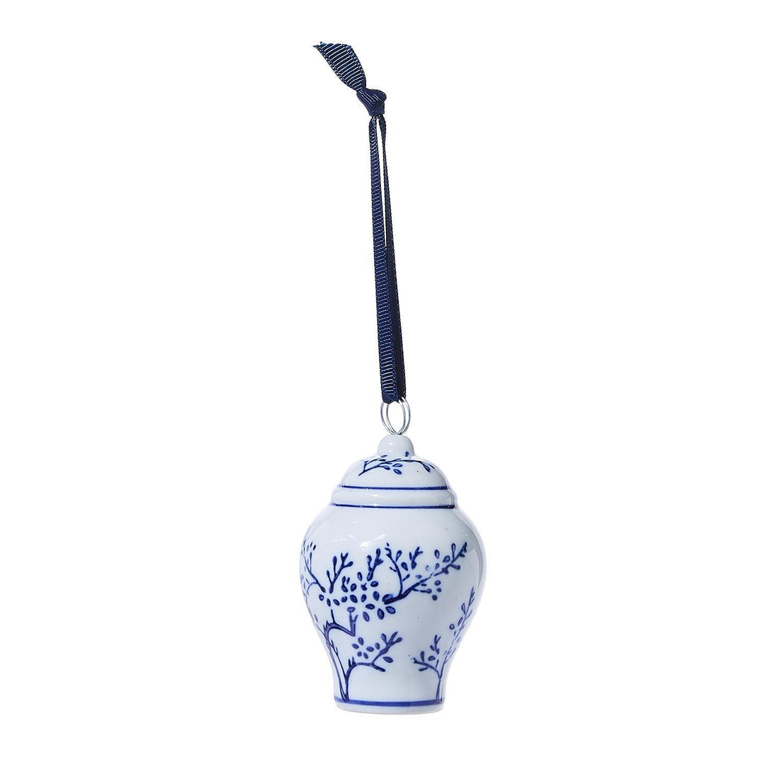 Blue & White Ginger Jar Ornament