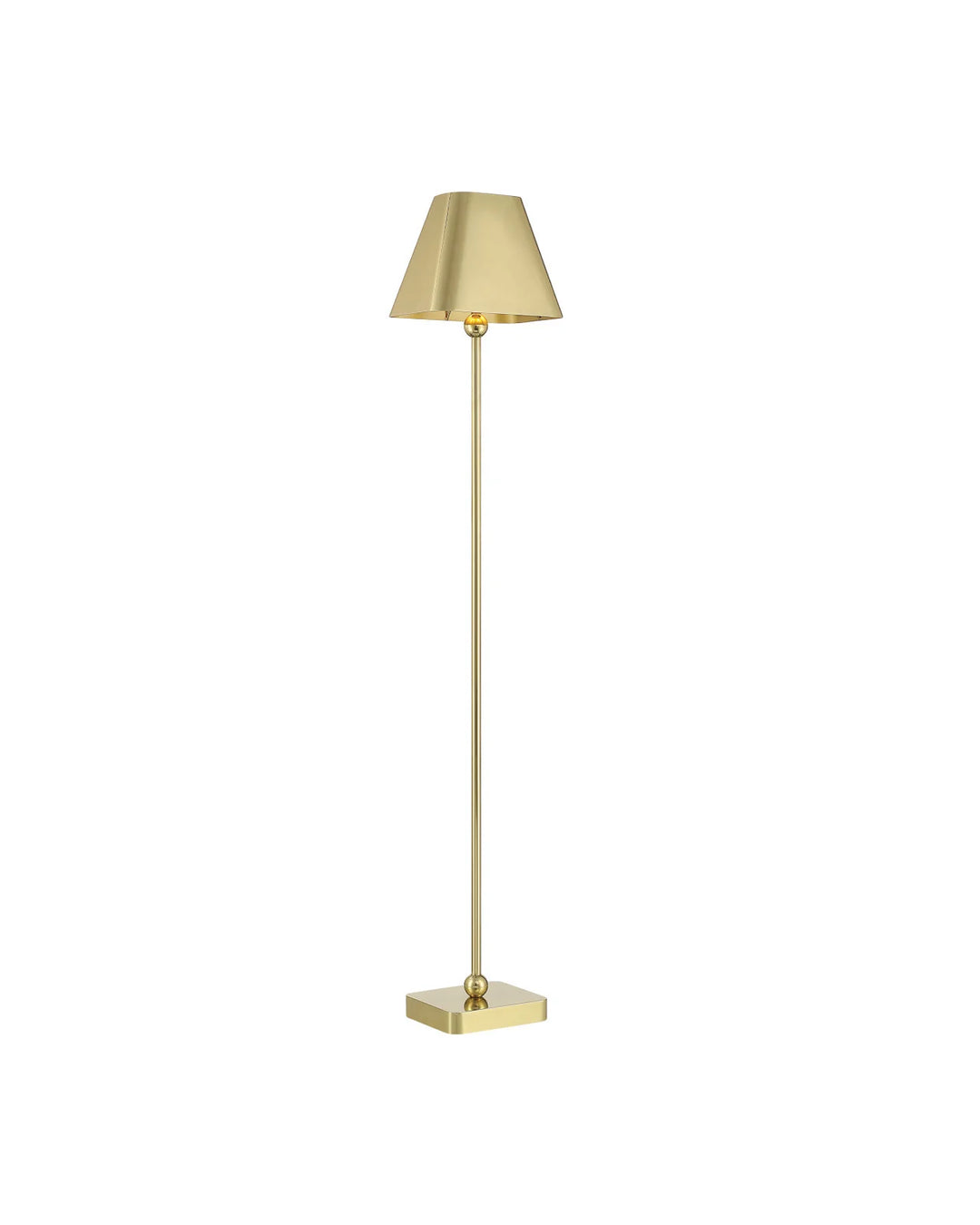 Gadabout Brass Cordless Floor Lamp