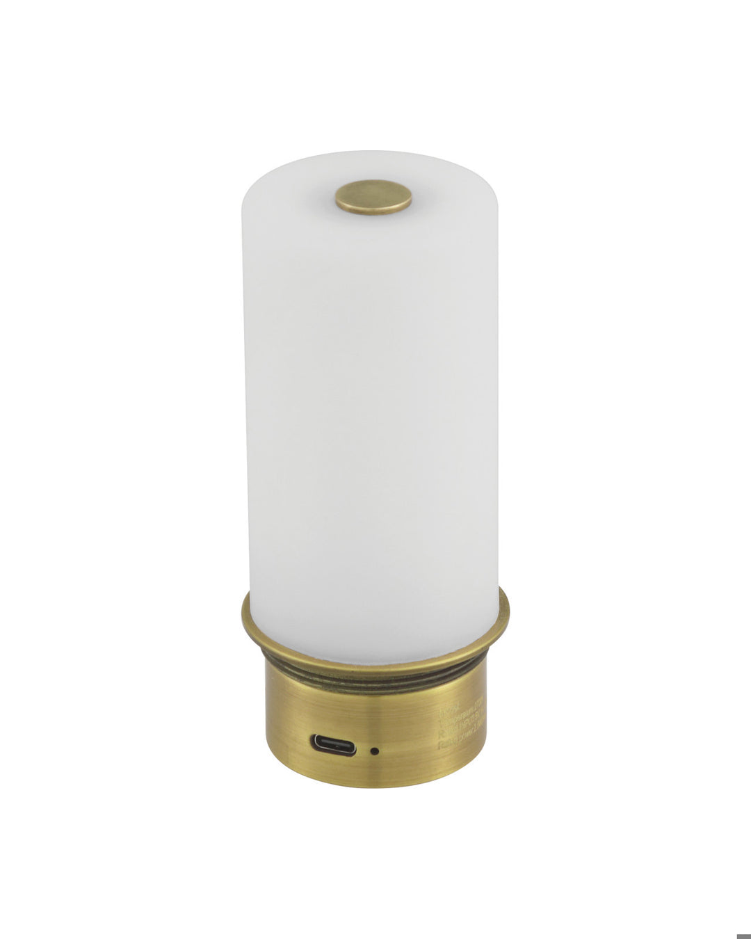 Cordless Rechargeable Brass Bulb