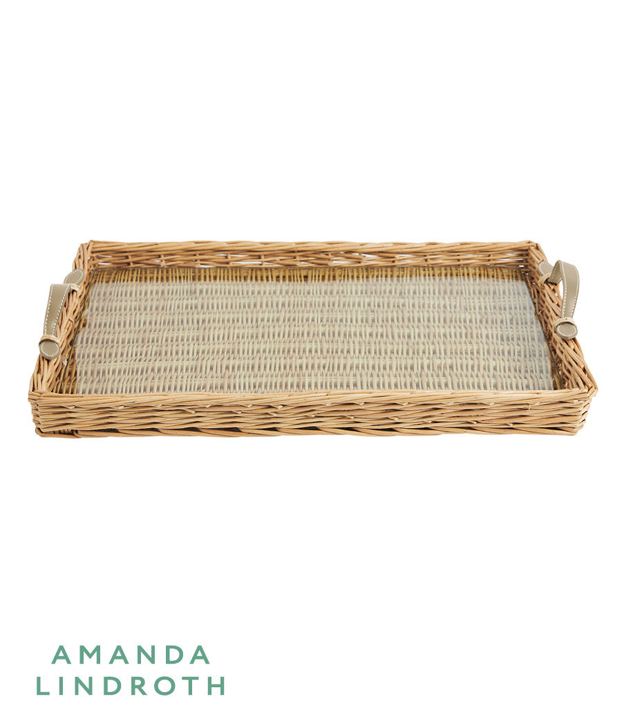 Wicker Island Tray