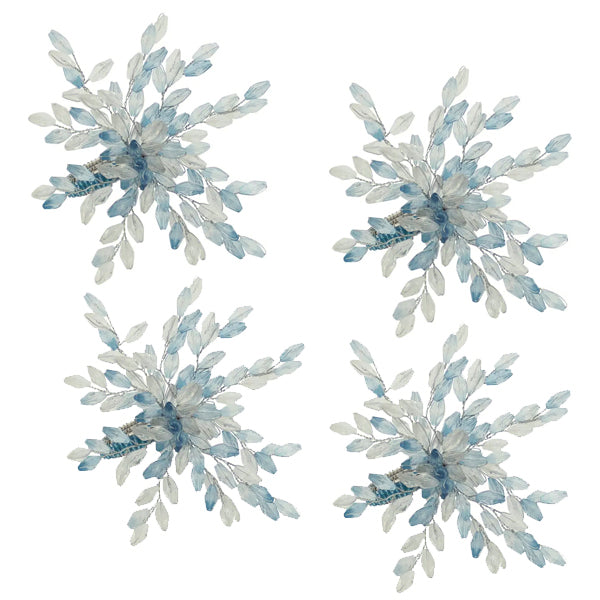 Beaded Napkin Ring - Set of 4