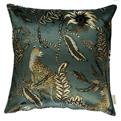 Ardmore Velvet Pillow - Monkey Bean