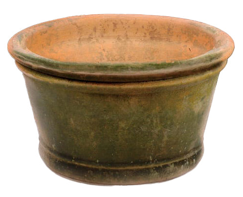 Aged Azalea Planter with Saucer