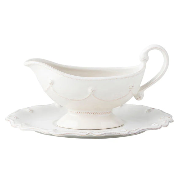 Berry & Thread Sauce Boat and Stand