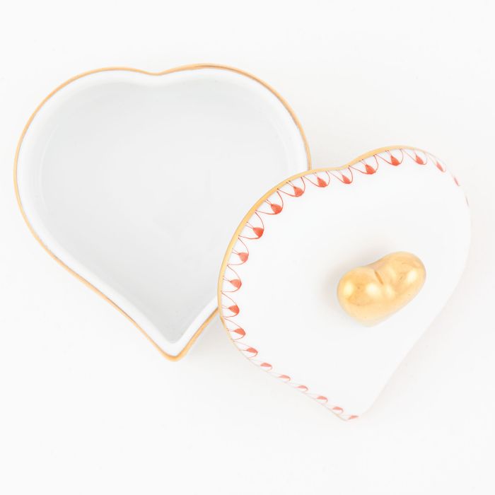 Herend Double Heart Box