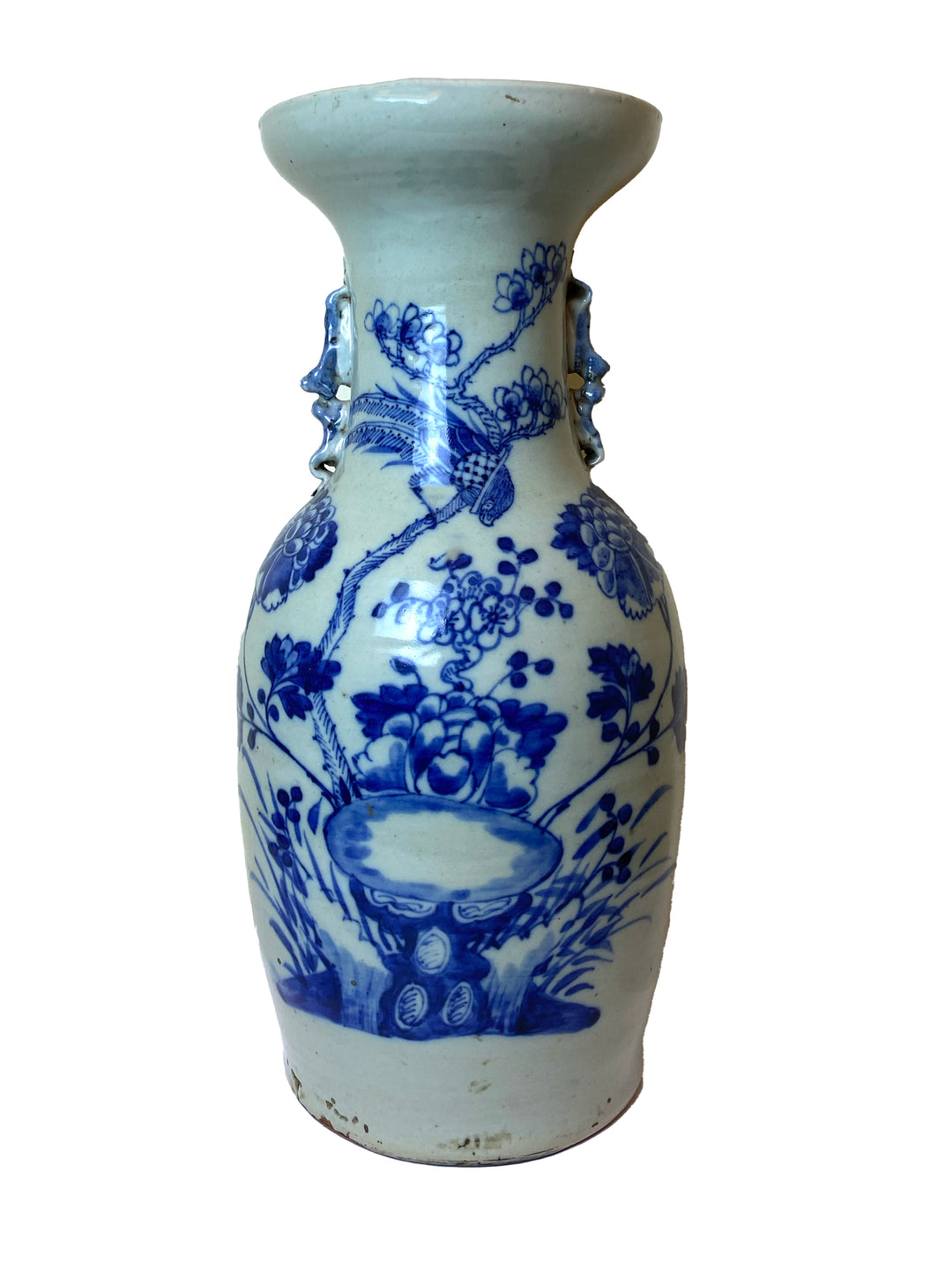 Blue and White Porcelain Vase c.1880