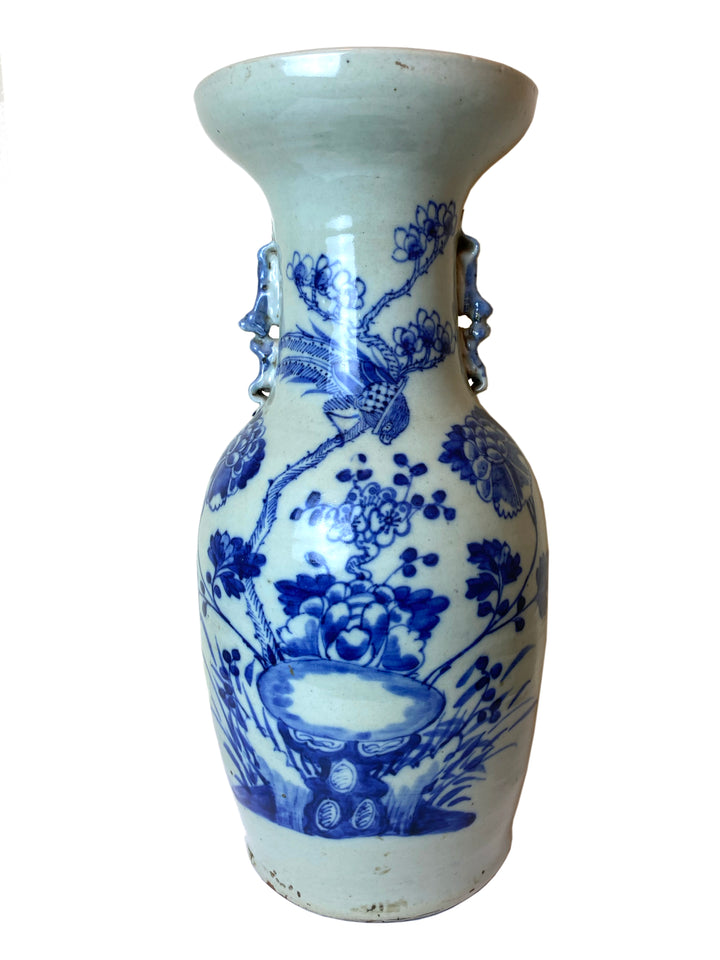 Blue and White Porcelain Vase c.1880