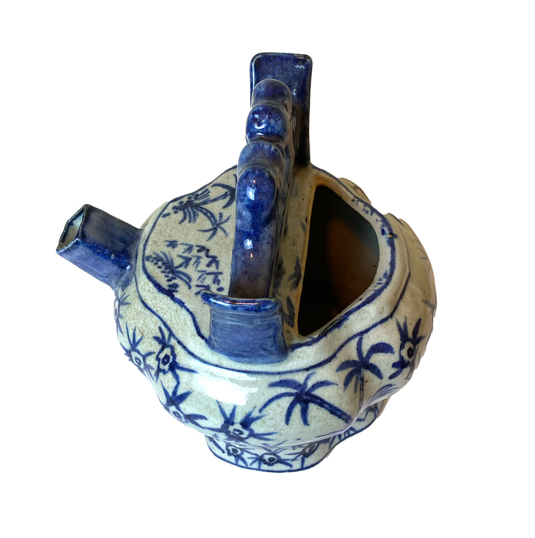 Blue and White Porcelain Tea Pot