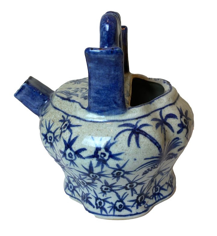 Blue and White Porcelain Tea Pot