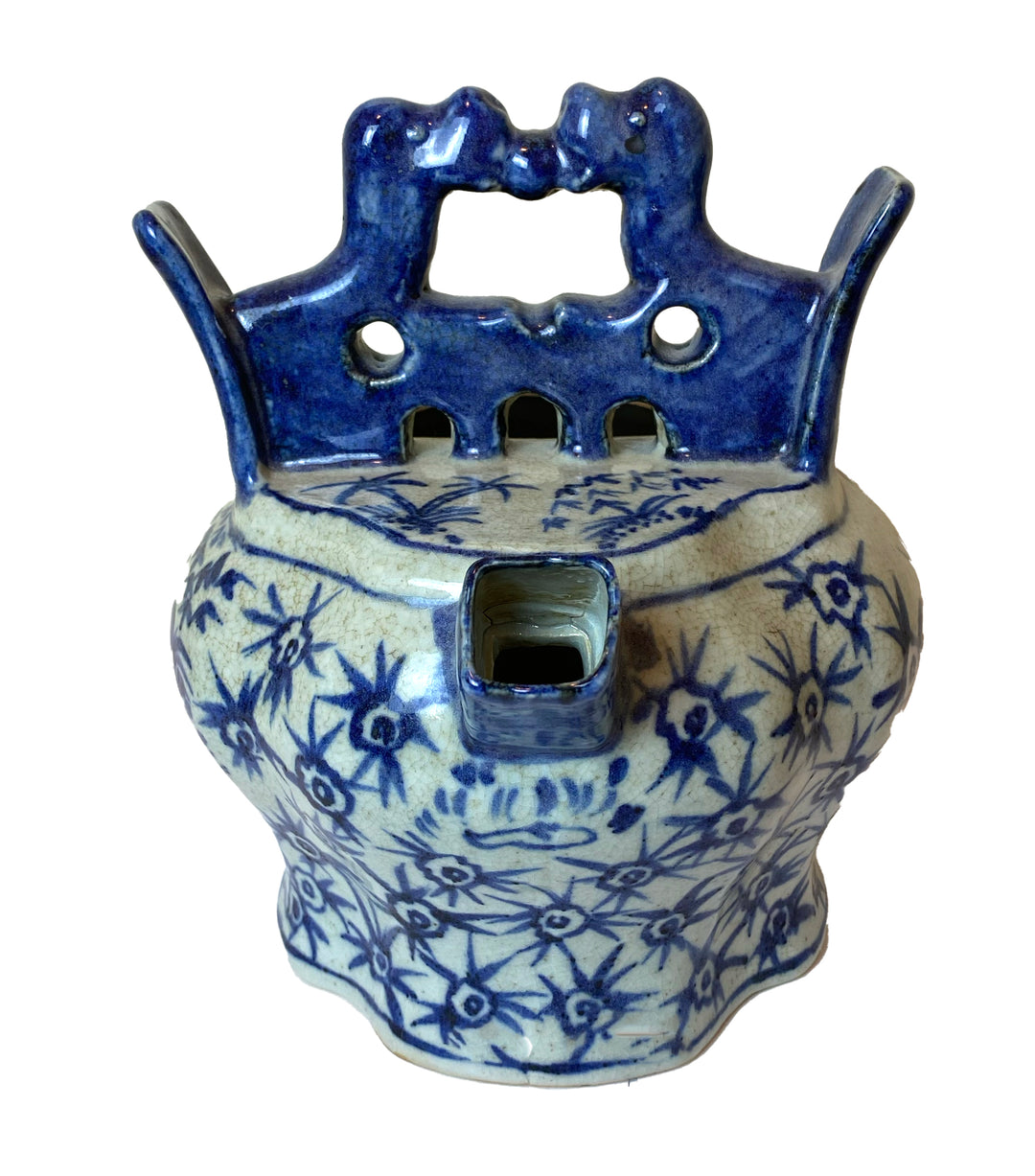 Blue and White Porcelain Tea Pot