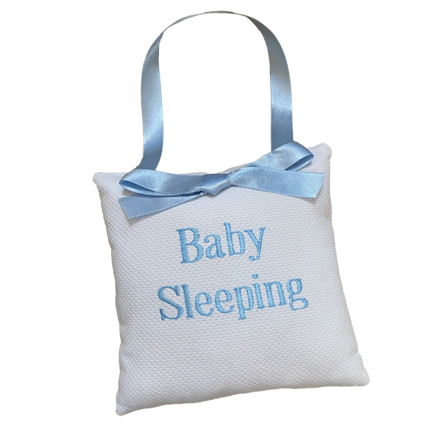 Baby Sleeping Hanging Door Pillow