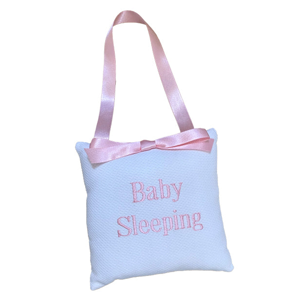 Baby Sleeping Hanging Door Pillow